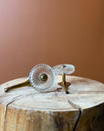 Murano Glass & Brass Curtain Rods