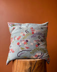 Embroidered pillow