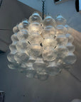 Vintage Murano Bubble Glass Chandelier