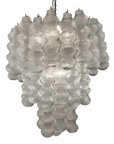 Vintage Murano Bubble Glass Chandelier