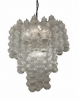 Vintage Murano Bubble Glass Chandelier