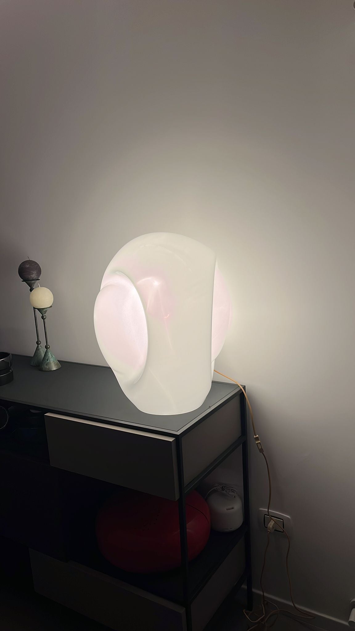 Vintage Vistosi Munega ヴィンテージライト Munega Floor Lamp by Gino Vistosi – Murano Glass Lamp, Italy 1970